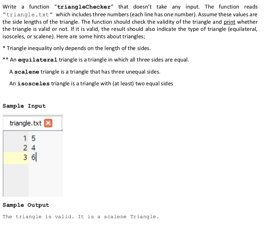 Solved Write a function