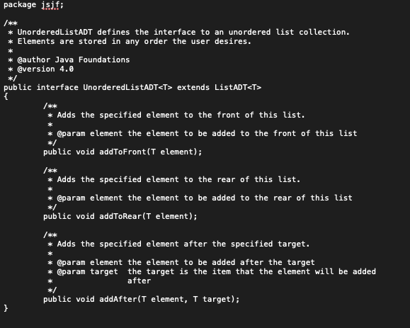 Solved the programing language is java. please finish the | Chegg.com