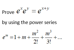 E Power T Math Solved Prove e e