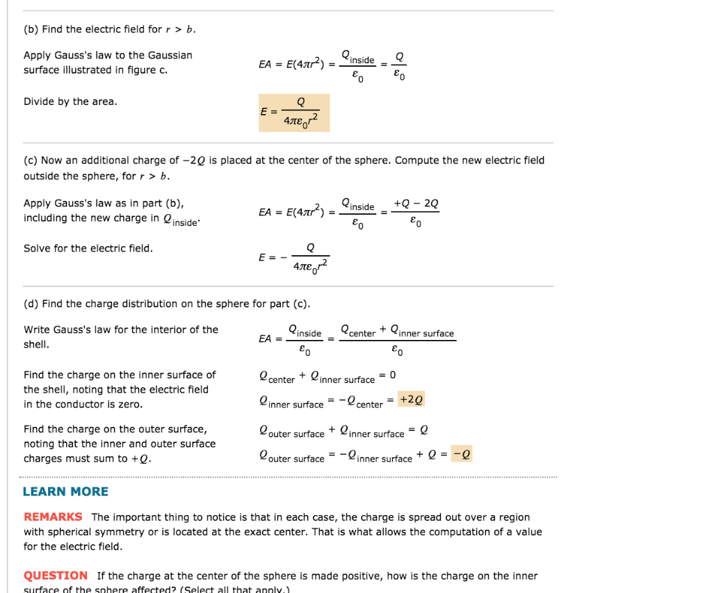 Solved EXAMPLE 15.7 The Electric Field of a Charged | Chegg.com