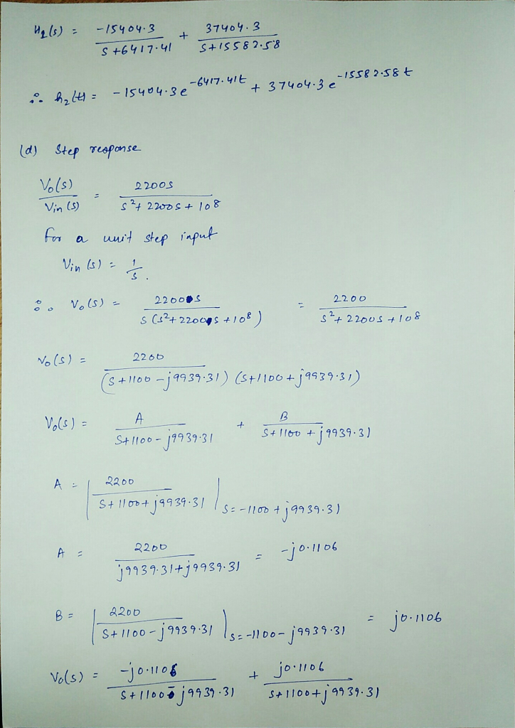 Solved Please answer the following question base on the | Chegg.com