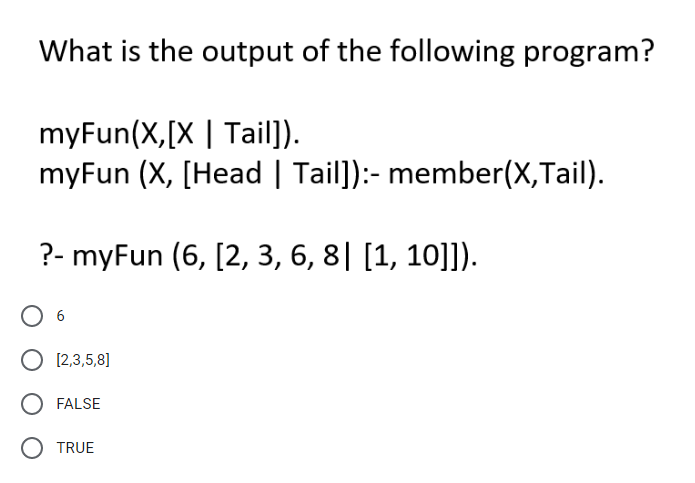 Solved What is the output of the following program? | Chegg.com