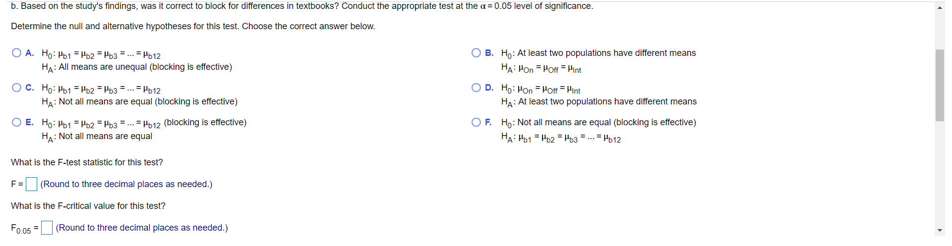 Solved Question Help A study was conducted to determine if | Chegg.com