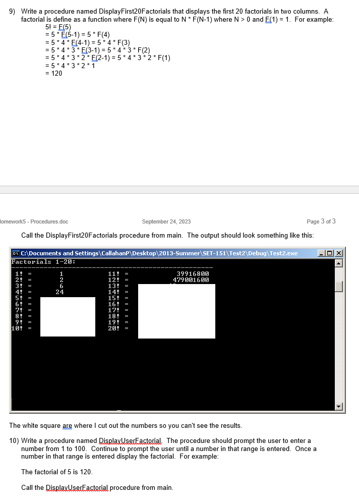 Solved C Programming9) Write a procedure named | Chegg.com
