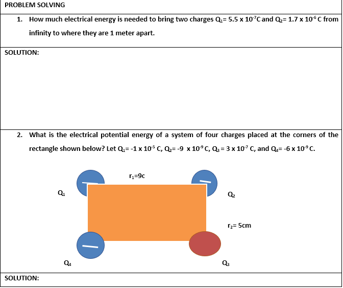 Solved PROBLEM SOLVING 1. How much electrical energy is