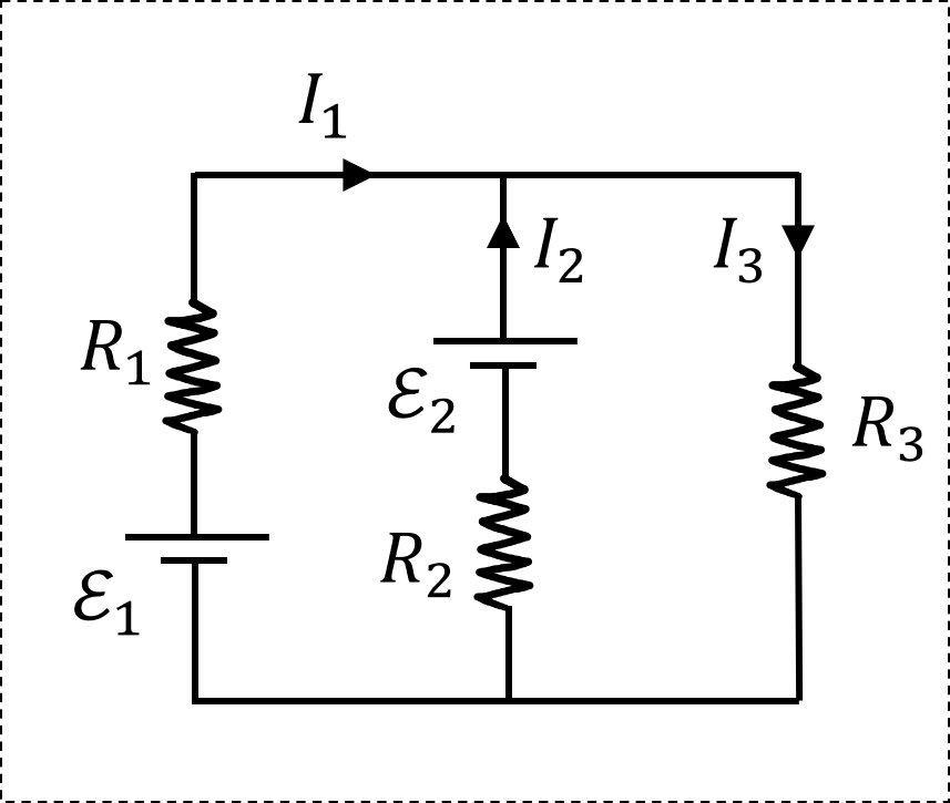 Solved For the circuit shown above, the emf of the batteries | Chegg.com