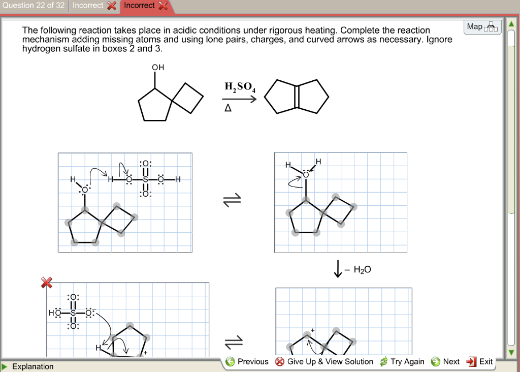 Solved The following reaction takes place in acidic | Chegg.com