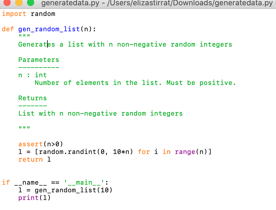 Solved main.py 1 # to generate random integers 2 import | Chegg.com