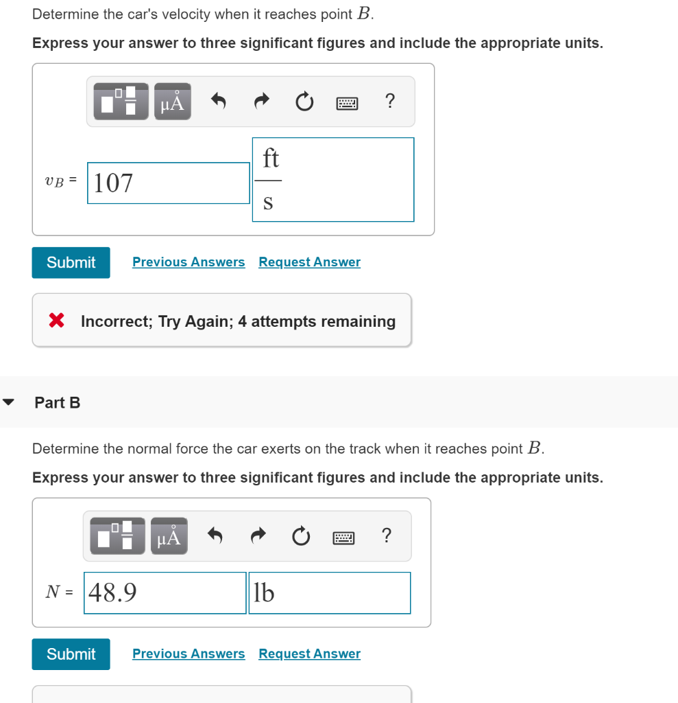 Solved Problem 14.92 The roller coaster car has a speed of Chegg