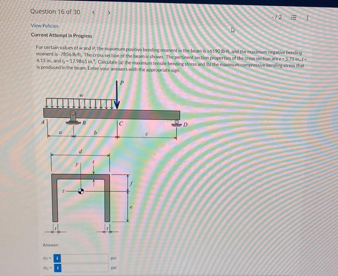 solved-for-certain-values-of-w-and-p-the-maximum-positive-chegg