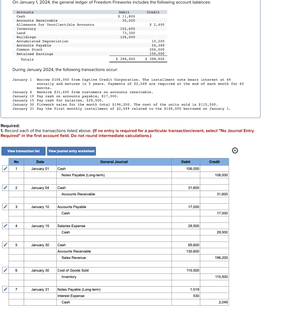 Solved During January 2024 The Following Transactions Chegg Com   PhpQ15JDf