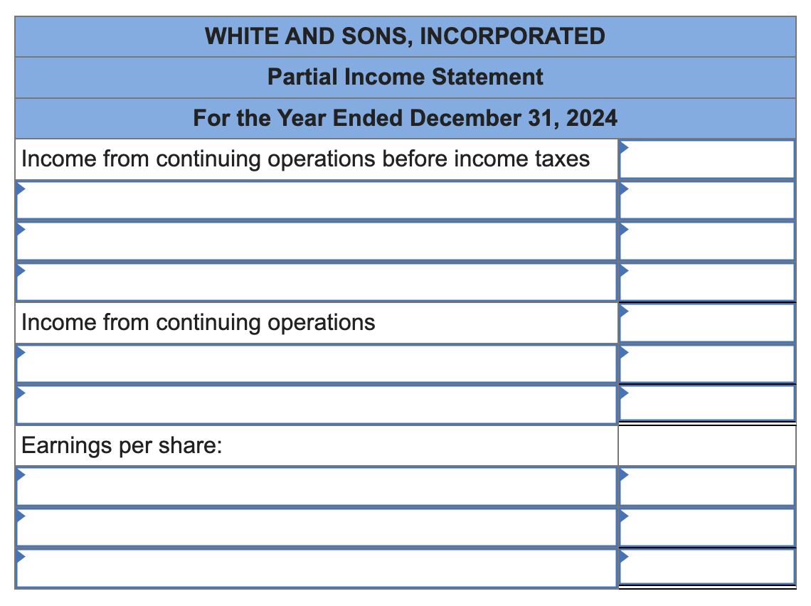 Solved The Following Are Partial Income Statement Account 8338