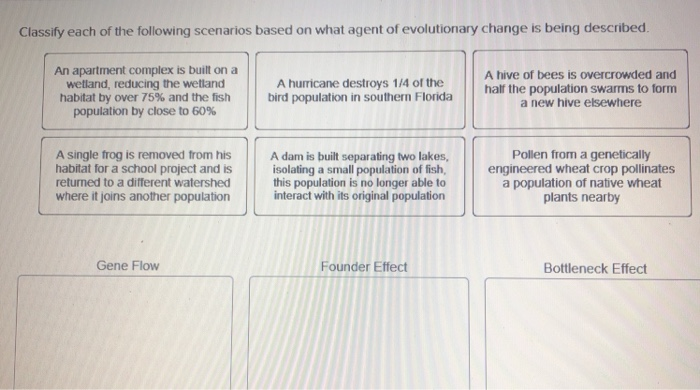 Solved Classify each of the following scenarios based on | Chegg.com
