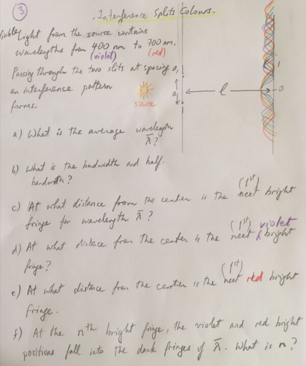 3 Red An Sauce Interference Splits Colours Sible Chegg Com