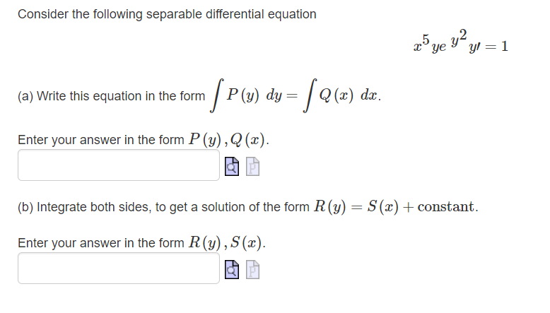 Solved Consider the differential equation dy dr Determine | Chegg.com