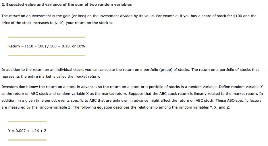 Solved 1. Identifying Discrete And Continuous Random | Chegg.com