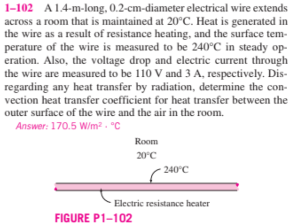 Solved 1102 A 1.4mlong, 0.2cmdiameter electrical wire