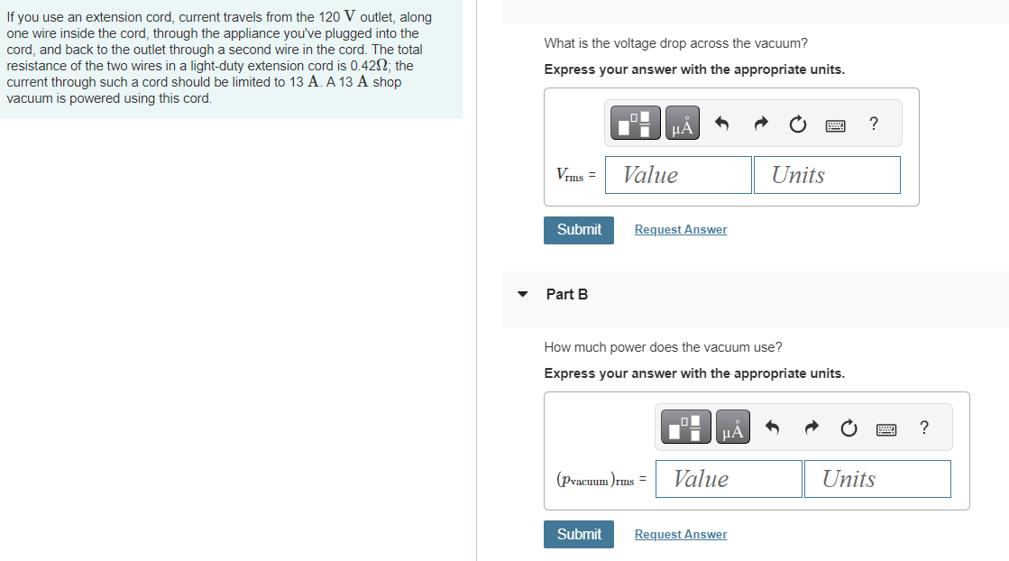 Solved If you use an extension cord, current travels from