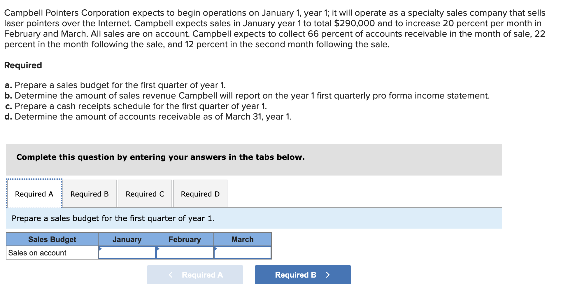 Solved Campbell Pointers Corporation Expects To Begin | Chegg.com