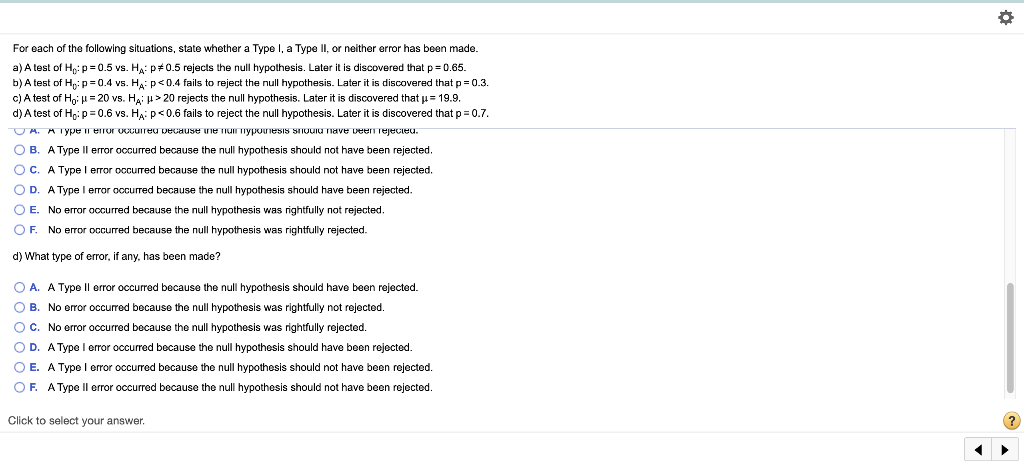 Solved For each of the following situations, state whether a | Chegg.com