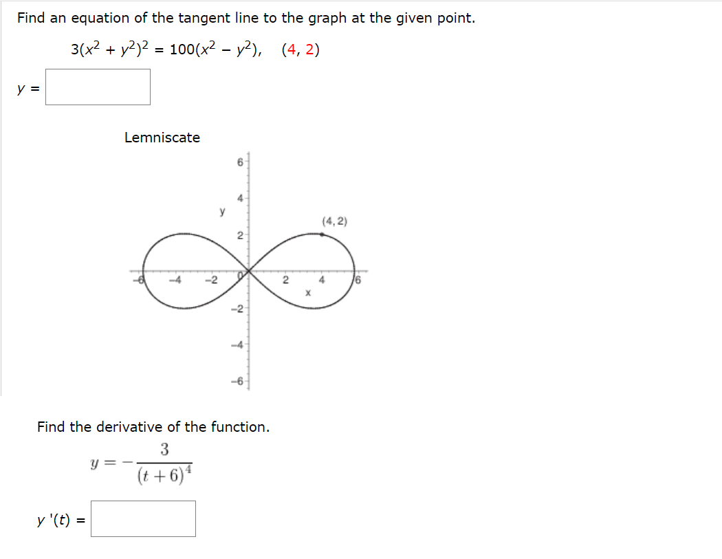 Solved Find An Equation Of The Tangent Line To The Graph At Chegg Com