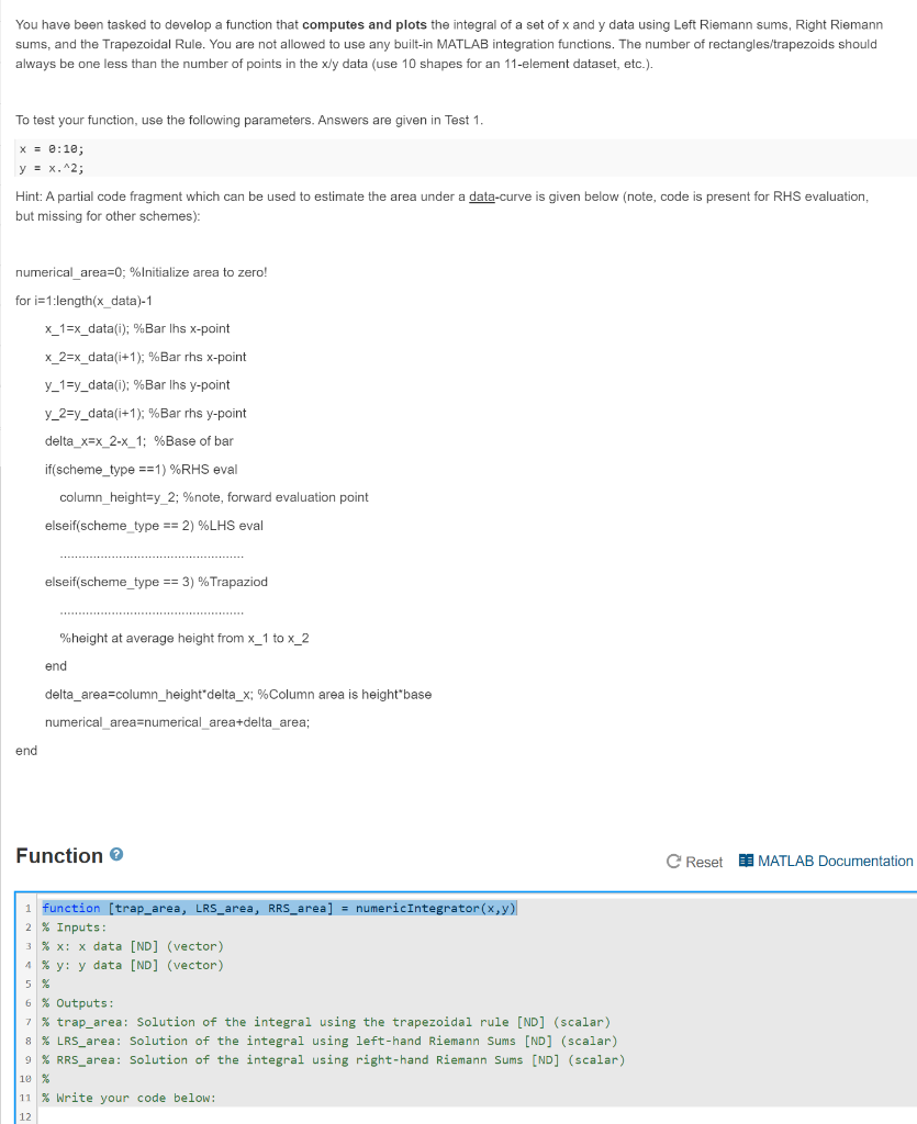 Solved You have been tasked to develop a function that | Chegg.com