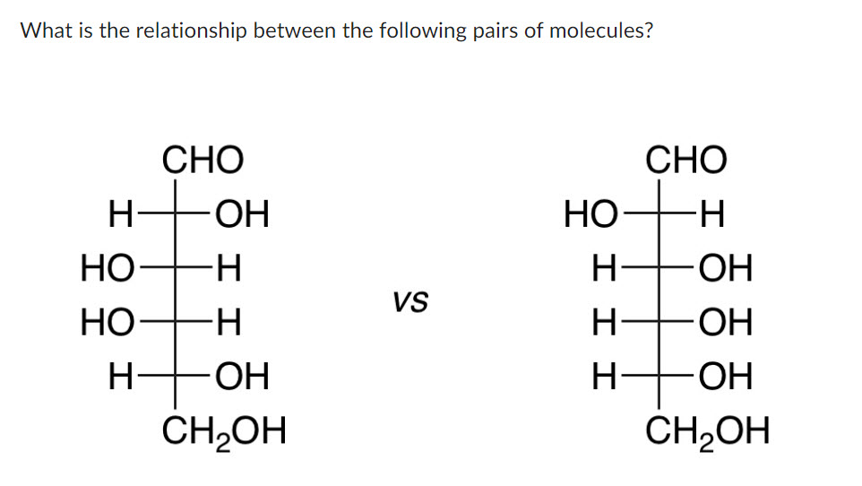 Solved What is the relationship between the following pairs | Chegg.com