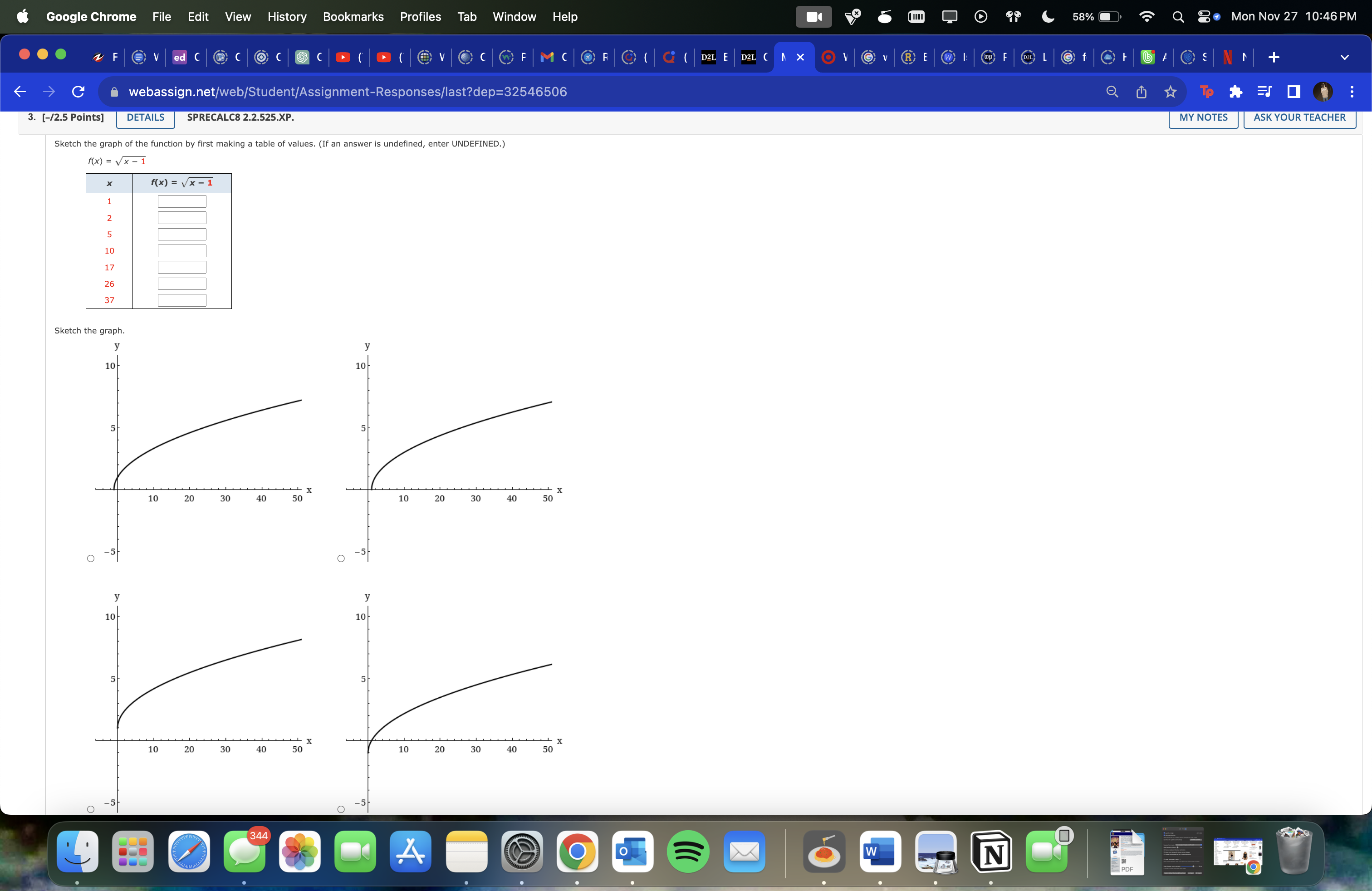 Solved Sketch the graph of the function by first making a | Chegg.com