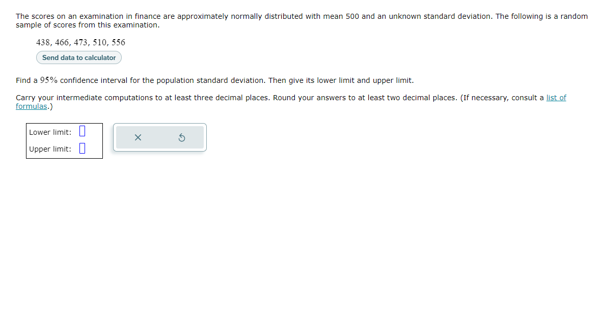 Solved Find a 95% confidence interval for the population | Chegg.com
