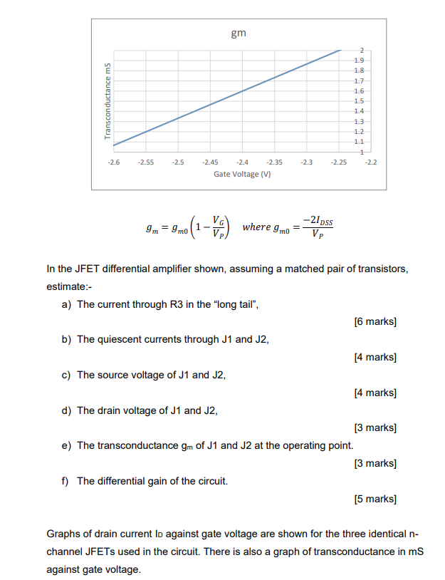 Solved V1 R1 33k R2 33k 24 Vout C1 C2 31 2N3819 J2 2N3819 | Chegg.com