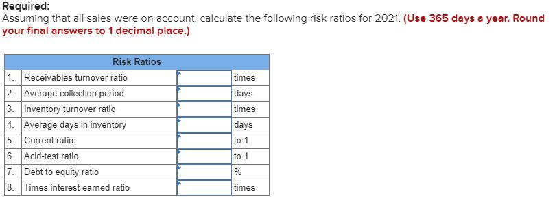 Solved Required: Assuming That All Sales Were On Account, | Chegg.com