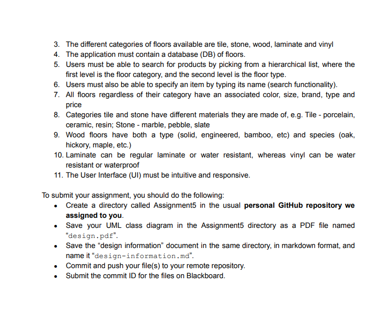 Solved In this assignment, you are requested to create a | Chegg.com