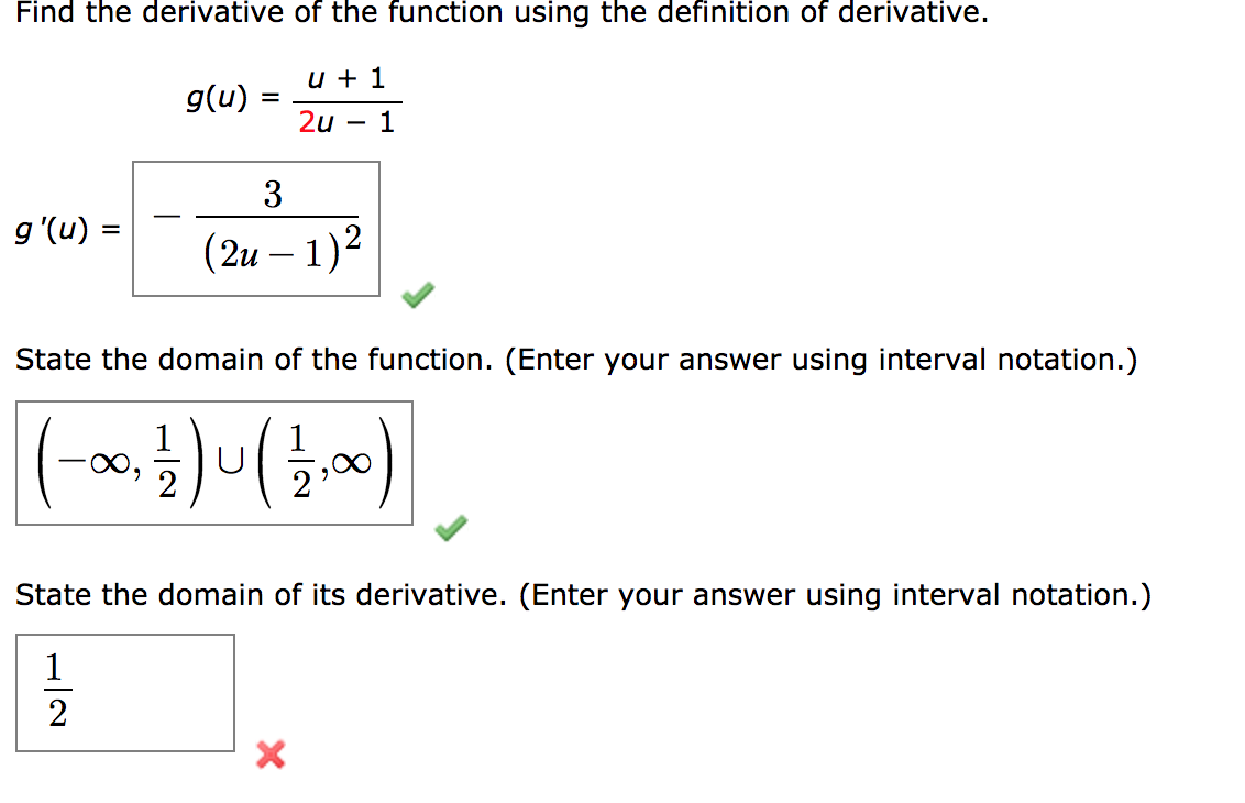 Solved Find The Derivative Of The Function Using The Defi Chegg Com Solved Find The Derivative Of The Function Using The Defi Chegg Com