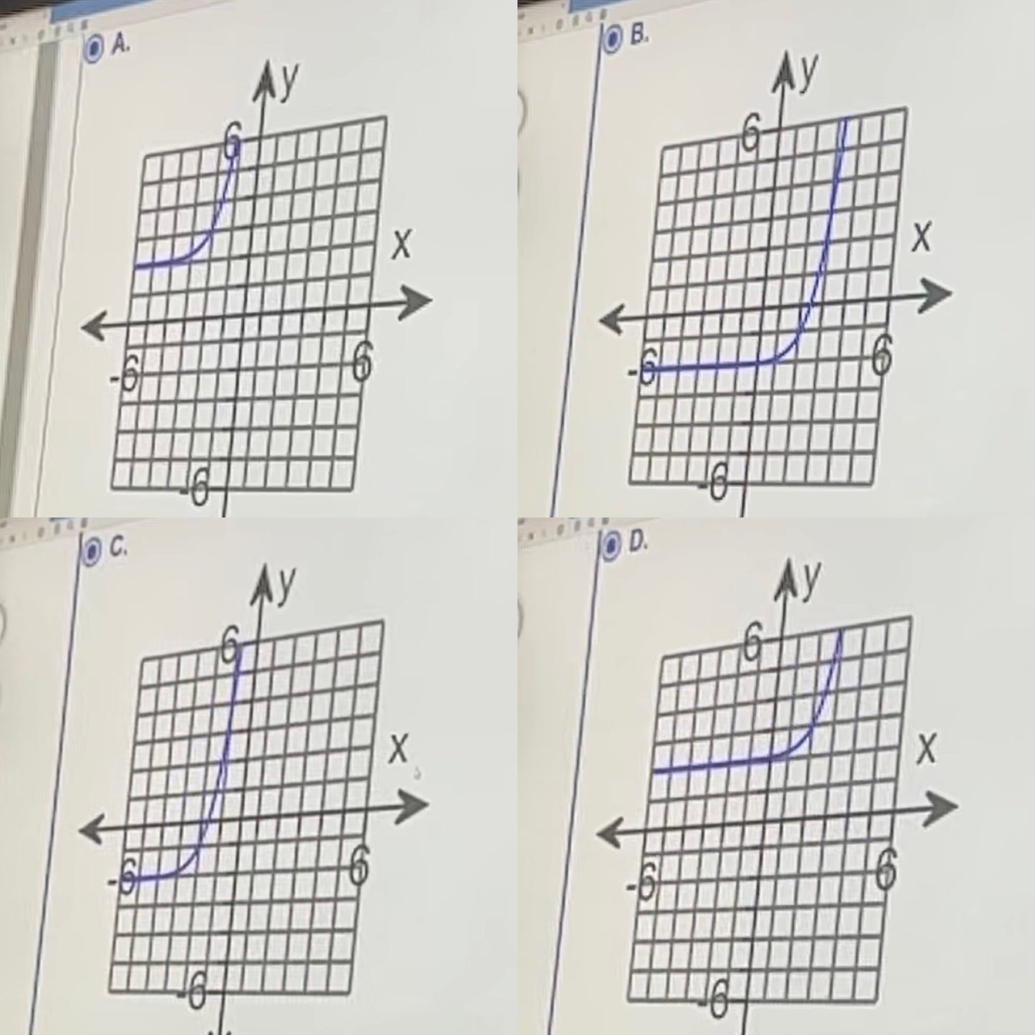 graph for x 5