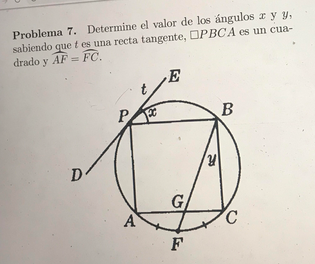 Solved Determine the value of the angles x and y knowing Chegg