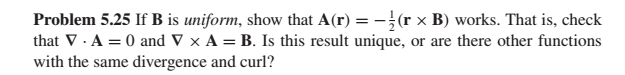 Solved Problem 5.25 Lf B Is Uniform, Show That A(r) =--(r X | Chegg.com