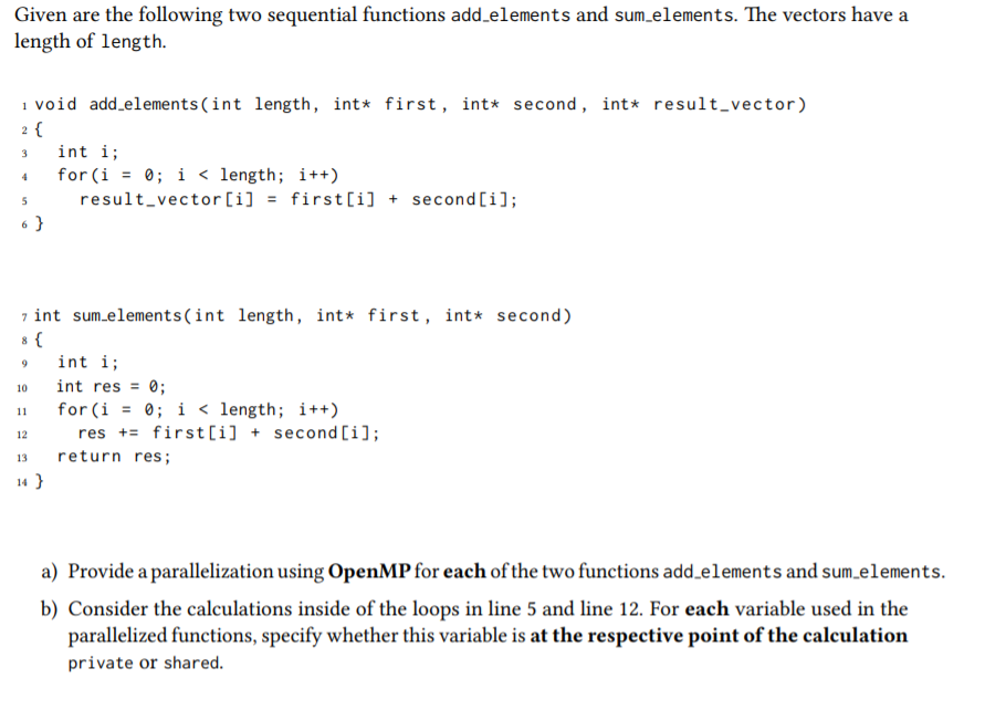 Solved Given are the following two sequential functions | Chegg.com