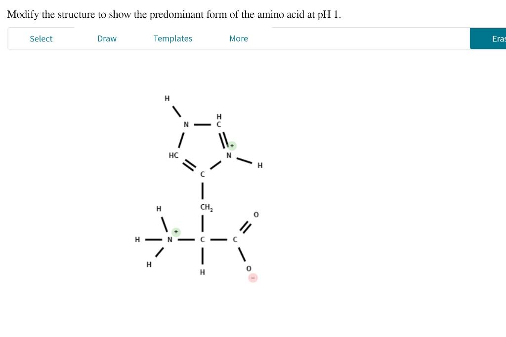 Solved Modify the structure to show the predominant form of | Chegg.com