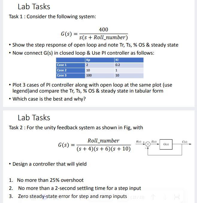 Solved MY ROL NO IS = 74 TAKE ROLL NO = 74 IN BOTH TASKS | Chegg.com