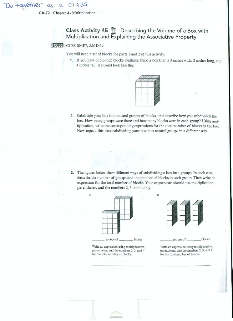 Solved Do together a class as CA72 Chapter 4.