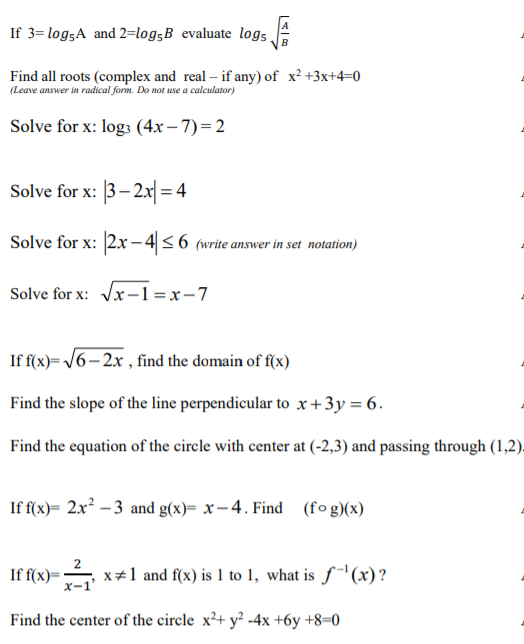 Solved If 3= log5A and 2=log5B evaluate logs Find all roots | Chegg.com