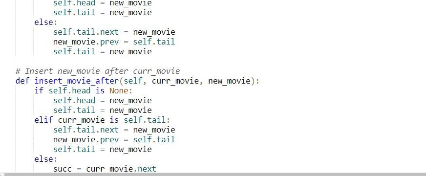 Solved In this lab, you are provided with a MovieNode class, | Chegg.com