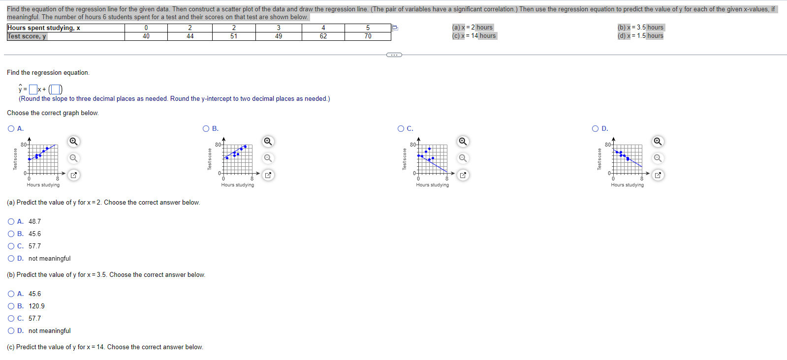 solved-find-the-equation-of-the-regression-line-for-the-chegg