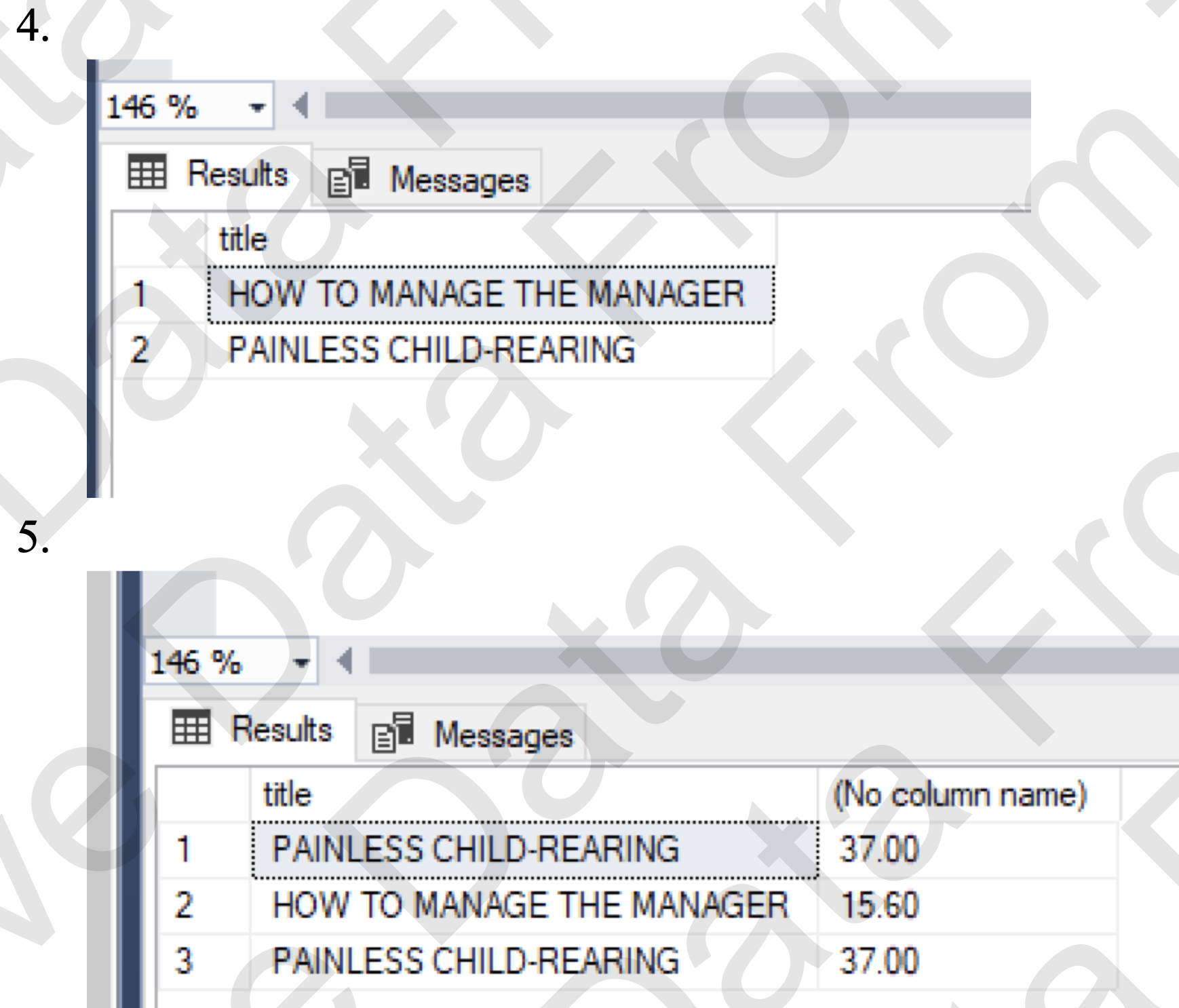 How To Retrieve Data From Two or More Tables Create | Chegg.com