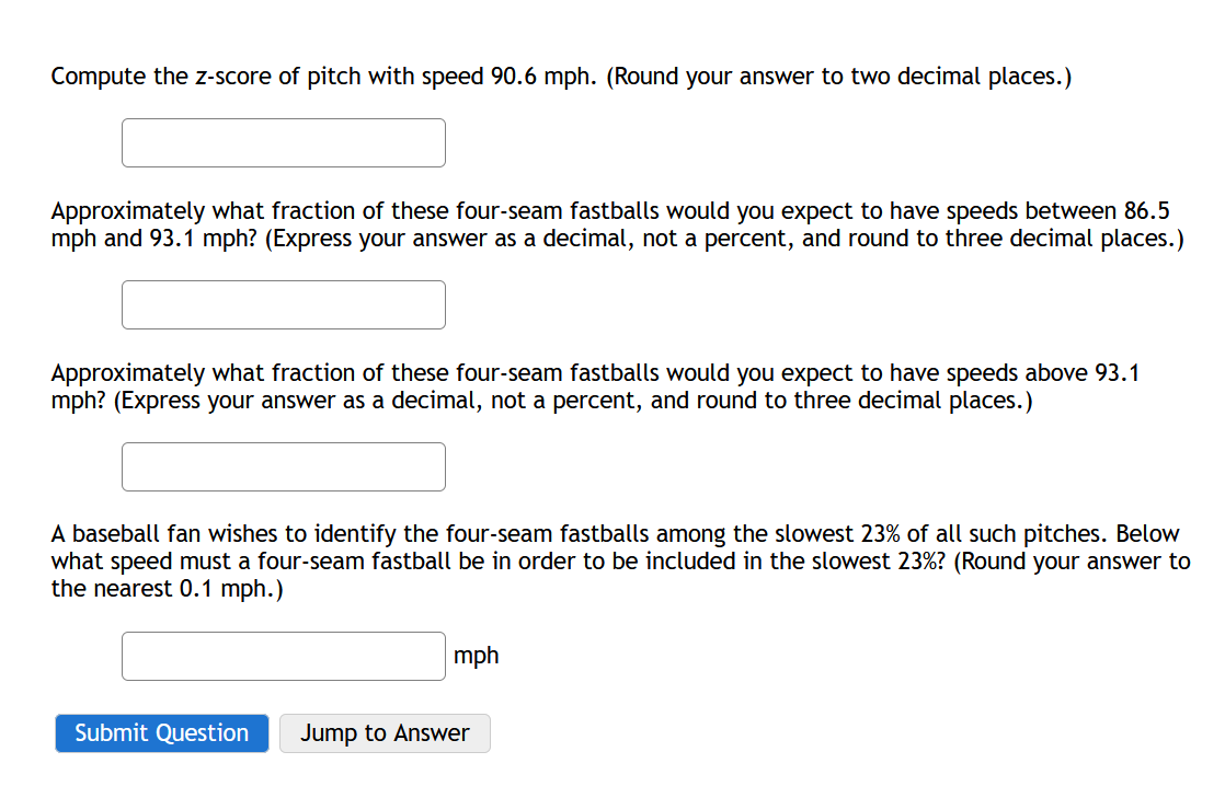 Solved Major League Baseball now records information about | Chegg.com