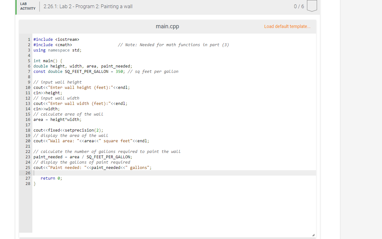 Solved I'm having trouble with my code please help, as well | Chegg.com