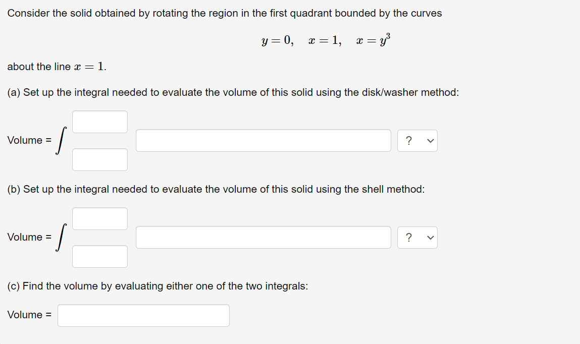 [Solved] Consider the solid obtained by rotating the regi