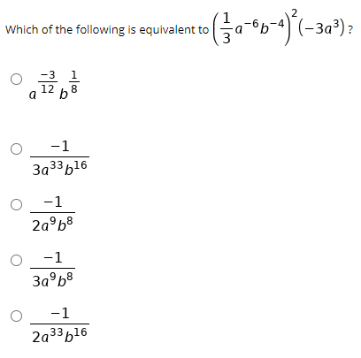 Solved Which of the following is equivalent to e following | Chegg.com