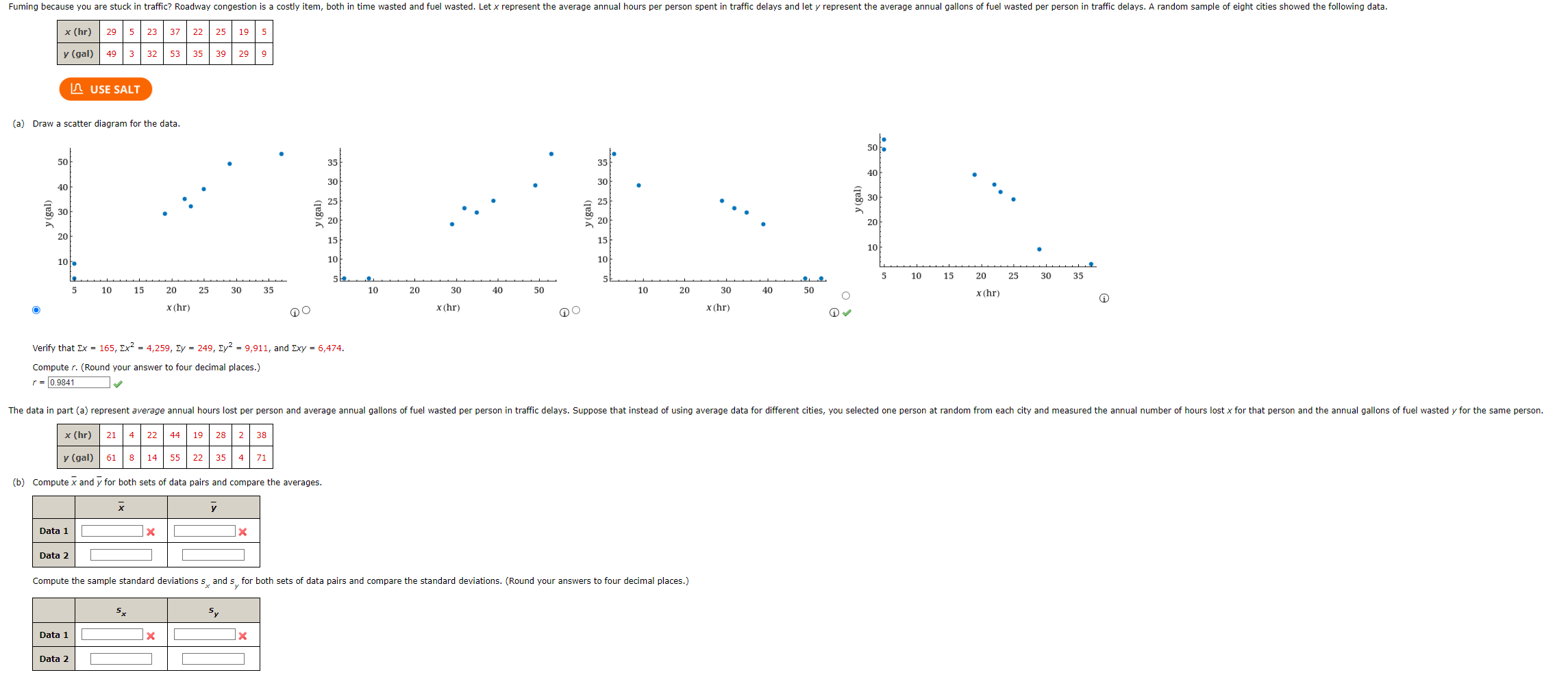 Solved X indicates incorrect answers (deleated in image) | Chegg.com