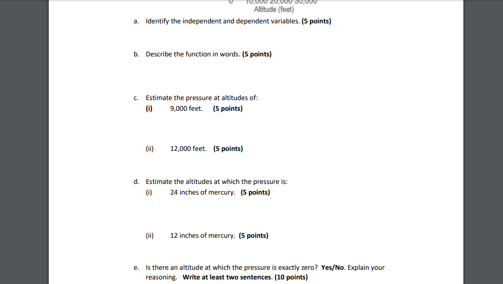 Solved Use the graph below to answer the following | Chegg.com